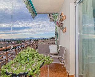 Balcony of Flat to rent in Huétor Vega  with Parquet flooring, Furnished and Community parking