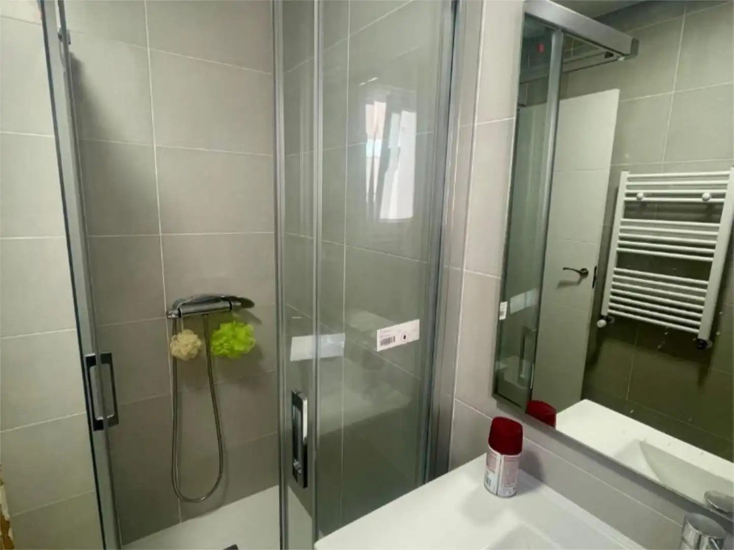 Bathroom of Flat for share in Madrid  with Heating, Terrace and Furnished