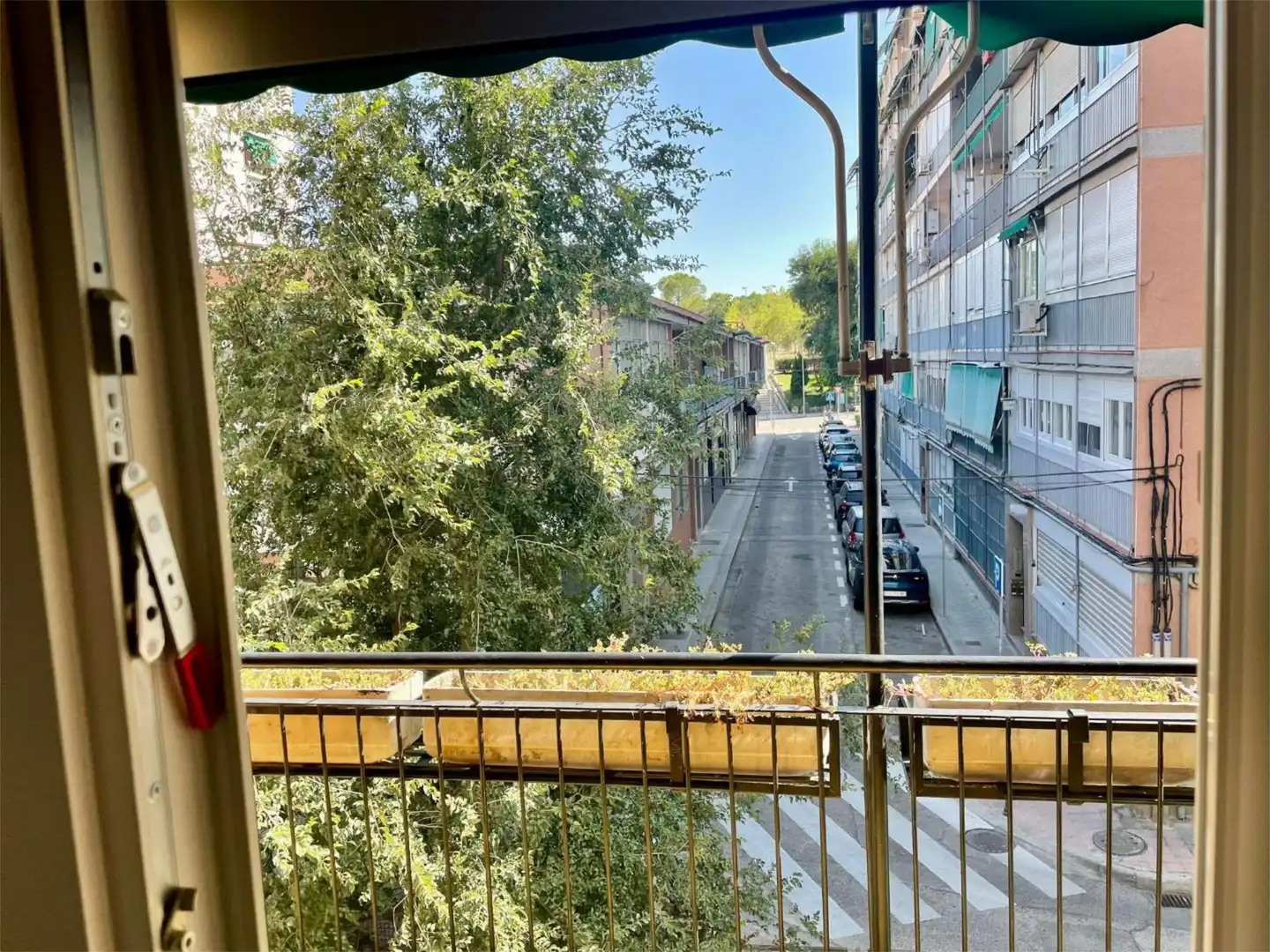 Balcony of Flat for share in Madrid  with Heating, Terrace and Furnished