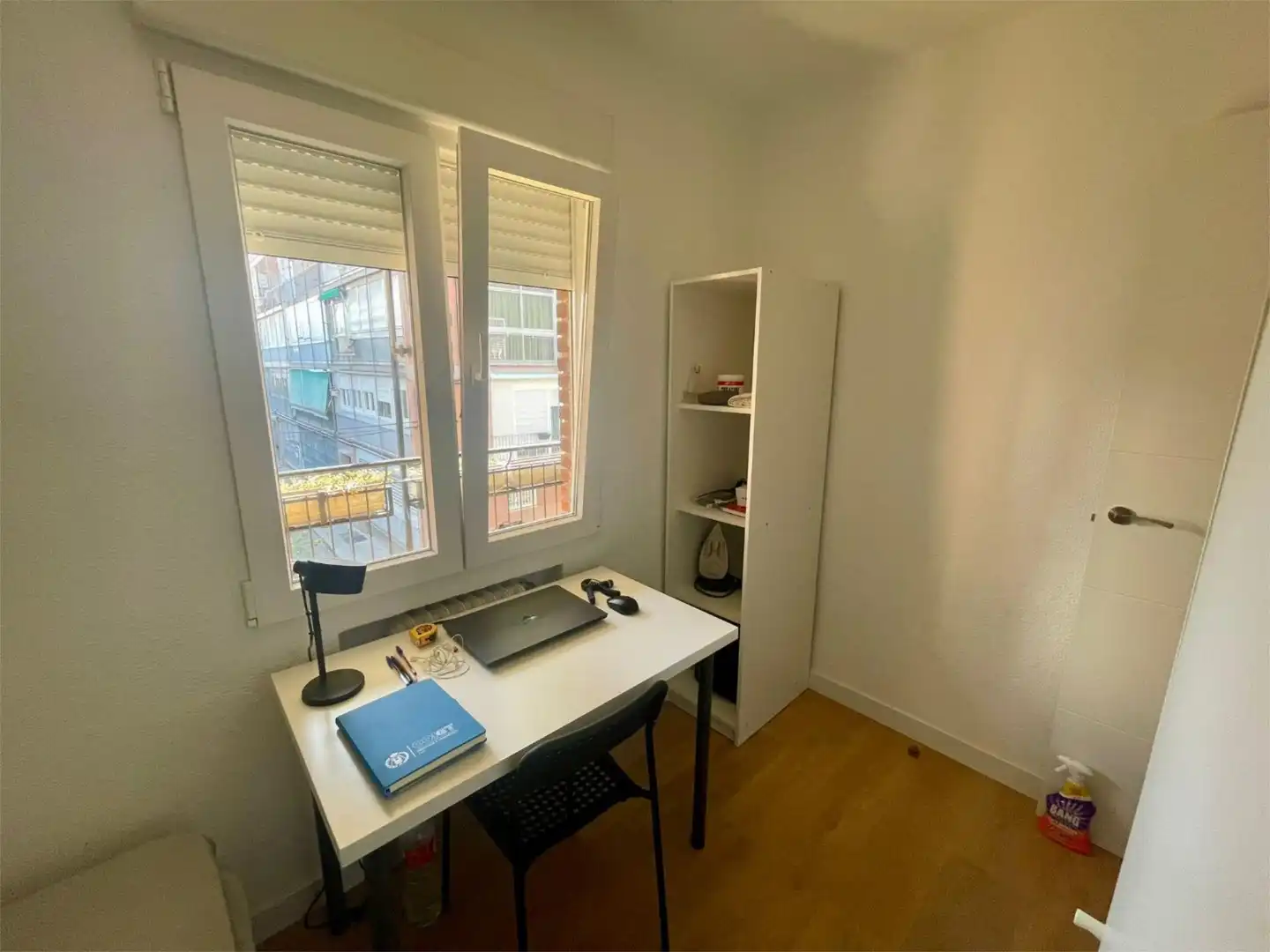 Bedroom of Flat for share in Madrid  with Heating, Terrace and Furnished