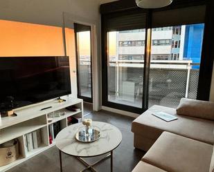 Living room of Flat to share in L'Hospitalet de Llobregat  with Air Conditioner, Heating and Furnished
