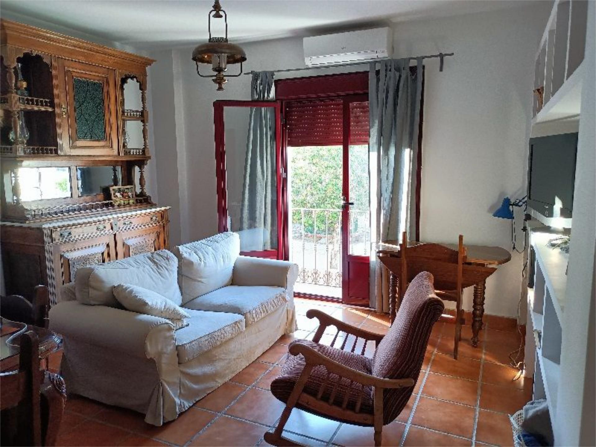 Sala d'estar de Pis en venda en Villanueva del Fresno amb Aire condicionat, Calefacció i Terrassa