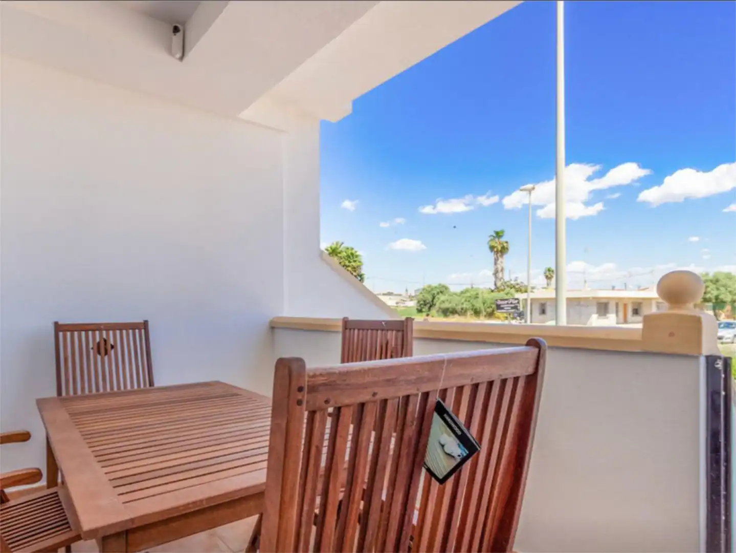 Flat for sale in Calle Girasoles, 31, Los Peñascos - El Salero - Los Imbernones Terrace of Flat for sale in San Pedro del Pinatar with Air Conditioner, Terrace and Swimming Pool