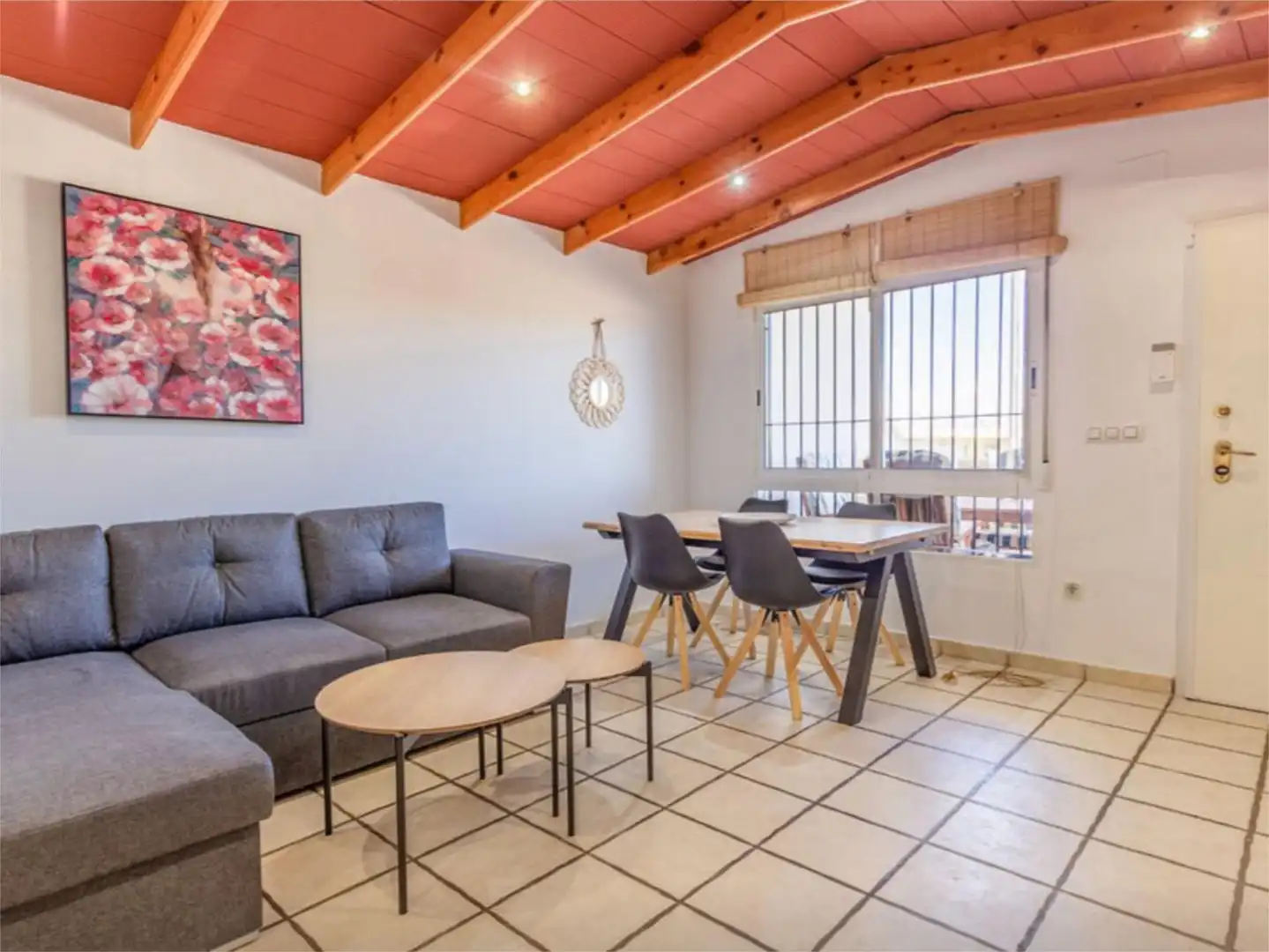 Flat for sale in Calle Girasoles, 31, Los Peñascos - El Salero - Los Imbernones Living room of Flat for sale in San Pedro del Pinatar with Air Conditioner, Terrace and Swimming Pool