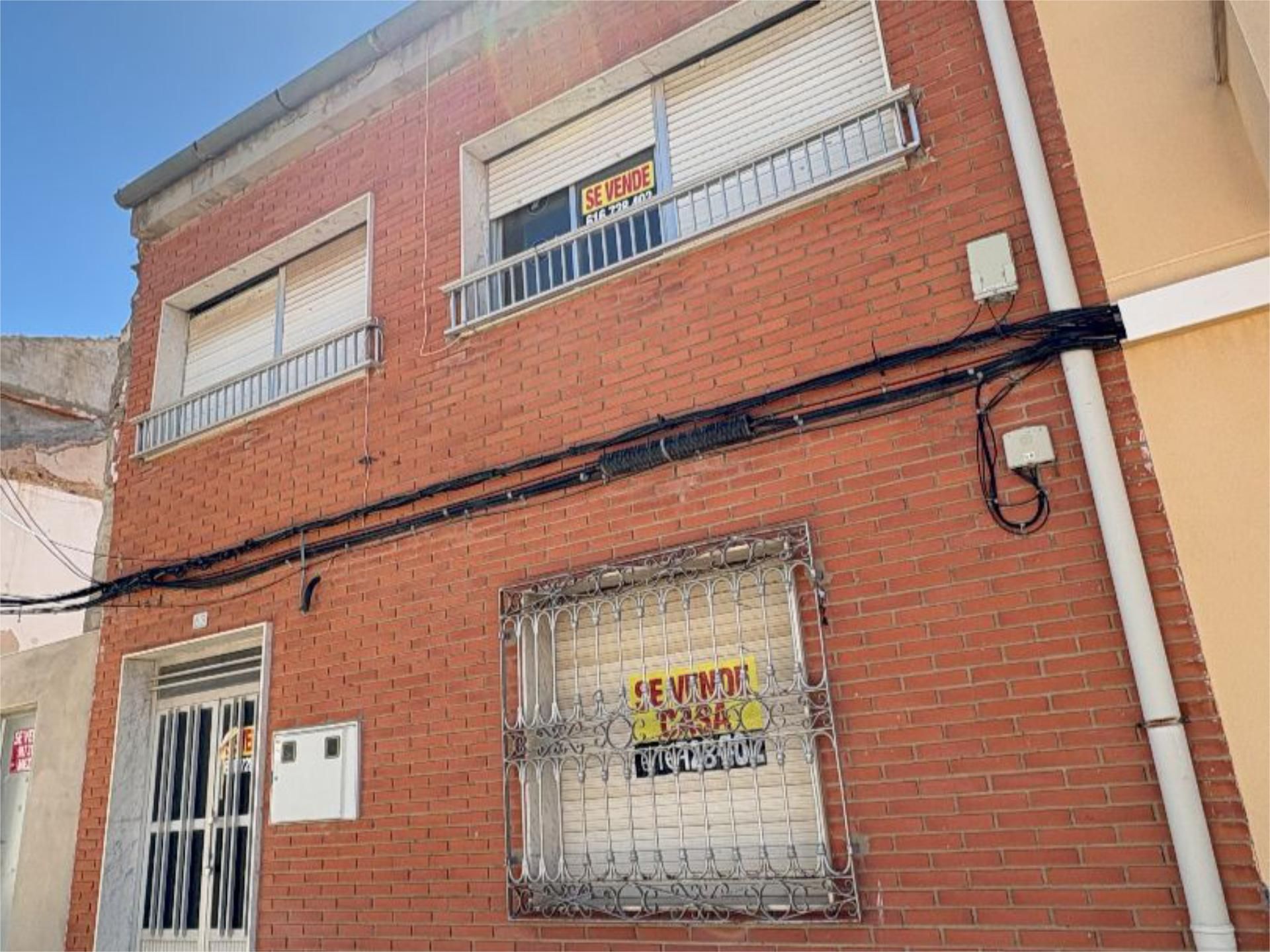 Exterior view of Single-family semi-detached for sale in Montealegre del Castillo