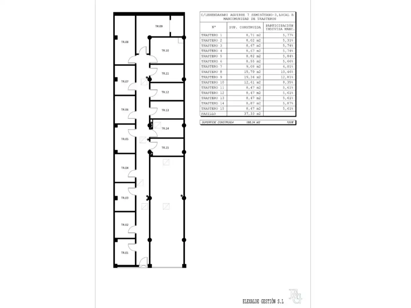 Trastero en venta en Agirre Lehendakariaren Etorbidea, 7, San Pedro de Deusto - La Ribera Trastero en venta en Bilbao