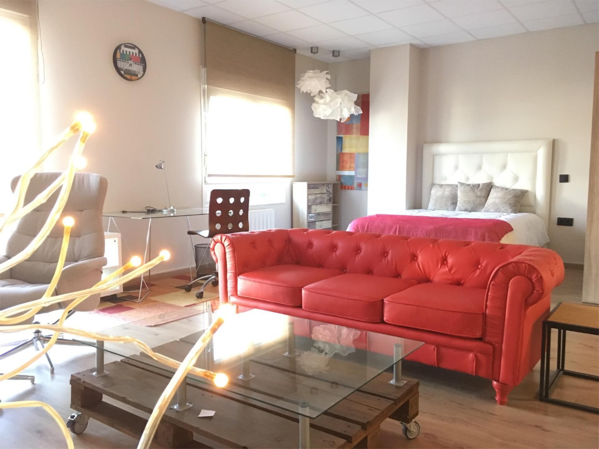 Sala d'estar de Loft en venda en Badajoz Capital amb Aire condicionat, Calefacció i Jardí privat
