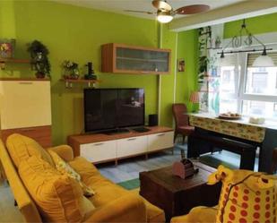 Living room of Flat to rent in Castrillón  with Heating, Terrace and Furnished