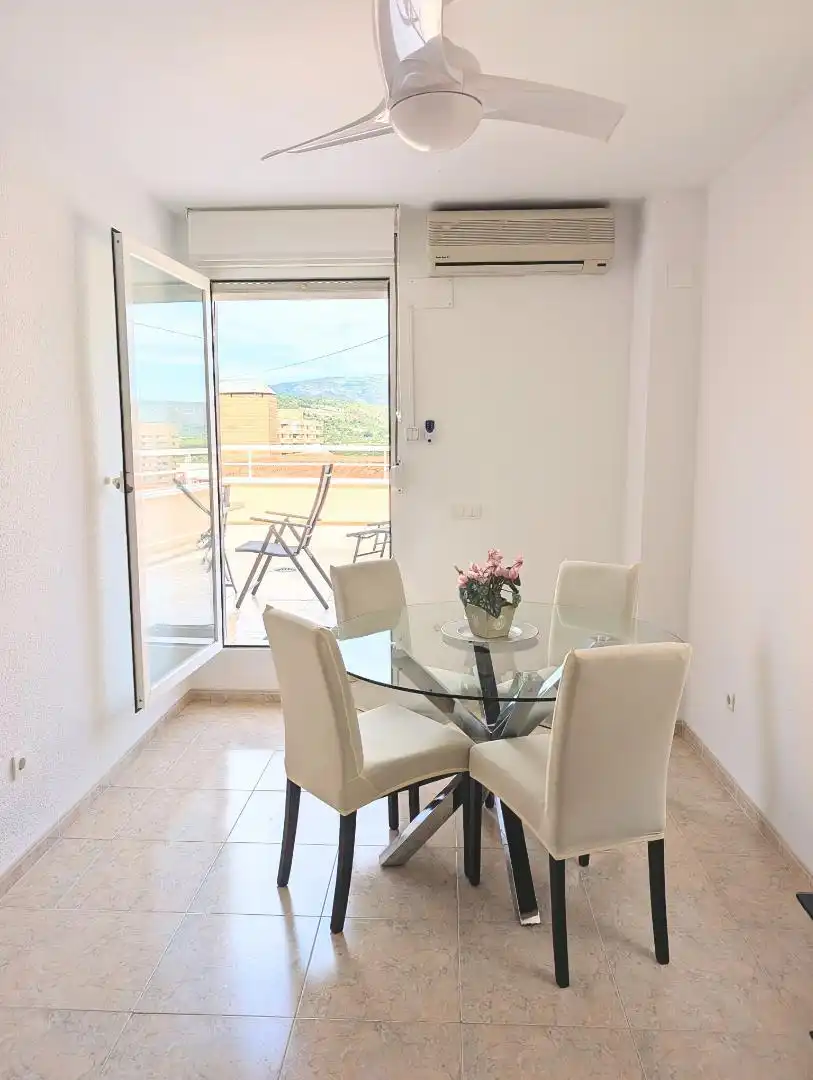 Comedor de Ático en venta en Oropesa del Mar / Orpesa con Aire acondicionado y Piscina