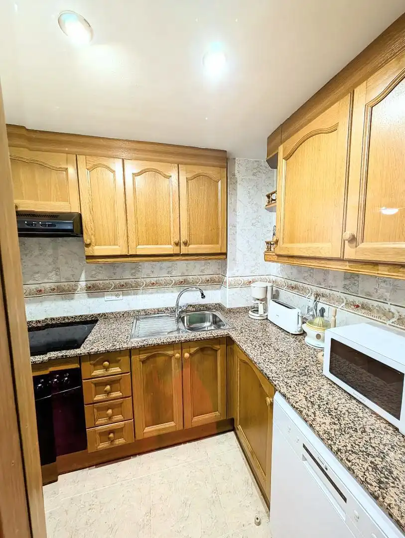 Cocina de Ático en venta en Oropesa del Mar / Orpesa con Aire acondicionado y Piscina