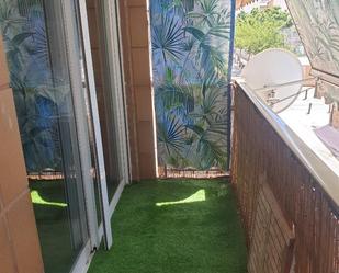 Balcony of Flat for sale in Alicante / Alacant  with Air Conditioner, Private garden and Parquet flooring