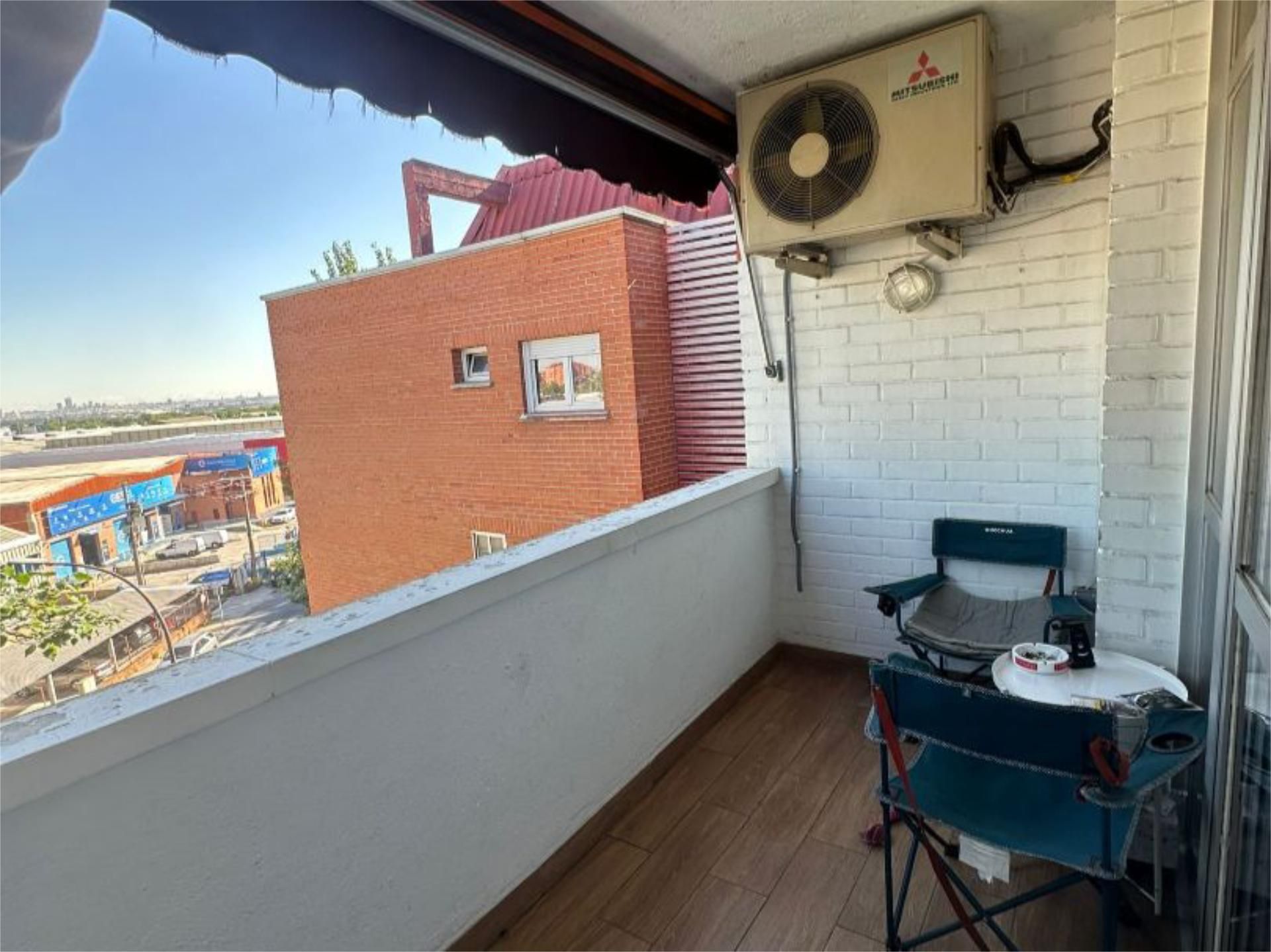 Balcony of Flat for sale in Getafe  with Air Conditioner and Terrace