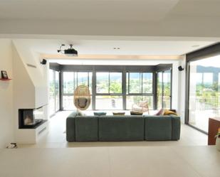 Living room of House or chalet for sale in Banyoles  with Air Conditioner, Terrace and Balcony
