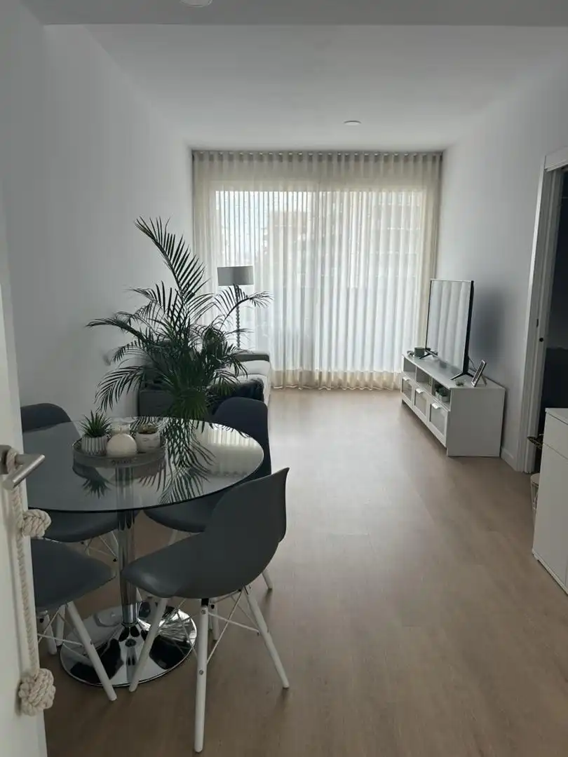 Living room of Flat for share in L'Hospitalet de Llobregat  with Air Conditioner, Heating and Parquet flooring
