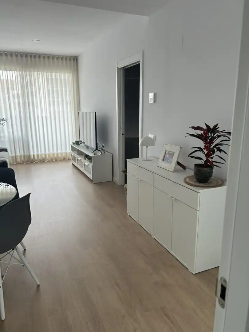 Living room of Flat for share in L'Hospitalet de Llobregat  with Air Conditioner, Heating and Parquet flooring