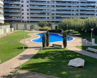 Swimming pool of Flat for sale in  Lleida Capital  with Air Conditioner, Terrace and Swimming Pool