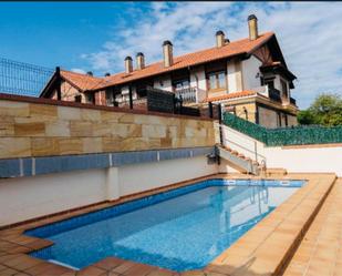 Swimming pool of Duplex to rent in Ribamontán al Mar  with Heating, Terrace and Swimming Pool