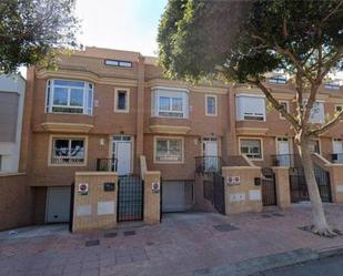 Exterior view of Single-family semi-detached for sale in  Almería Capital  with Heating, Terrace and Storage room