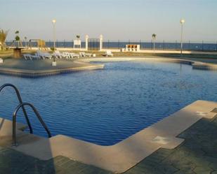 Swimming pool of Duplex to rent in Vera  with Air Conditioner, Terrace and Storage room