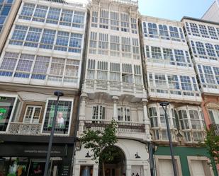 Exterior view of Flat for sale in A Coruña Capital   with Heating, Parquet flooring and Storage room