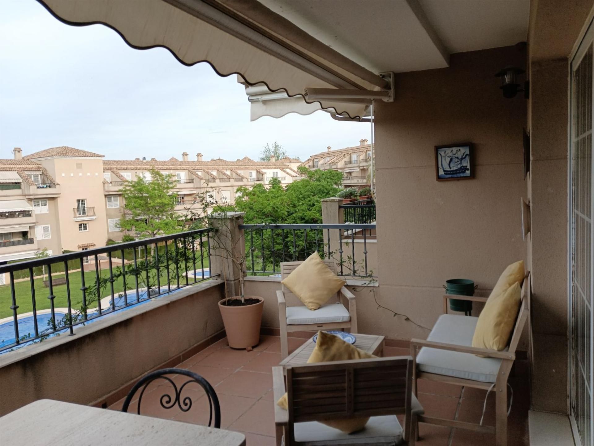 Terrassa de Àtic de lloguer en Bétera amb Aire condicionat, Calefacció i Jardí privat