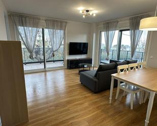 Sala d'estar de Pis de lloguer en Mataró amb Aire condicionat, Calefacció i Parquet