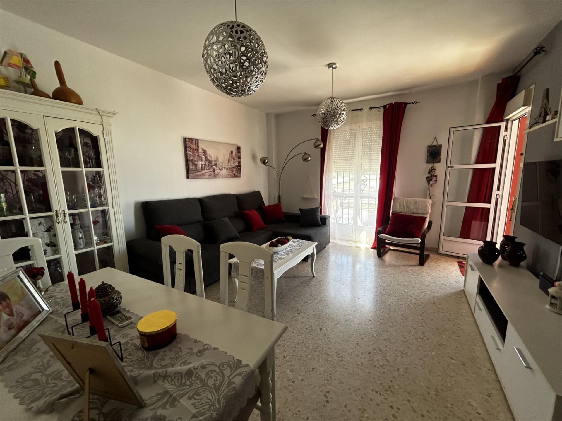 Sala d'estar de Pis de lloguer en Los Palacios y Villafranca amb Aire condicionat, Calefacció i Terrassa