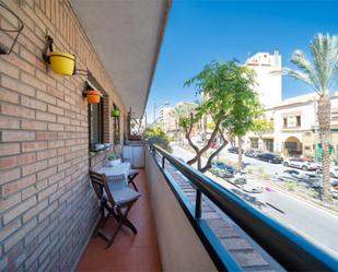 Exterior view of Flat for sale in Roquetas de Mar  with Air Conditioner, Terrace and Balcony