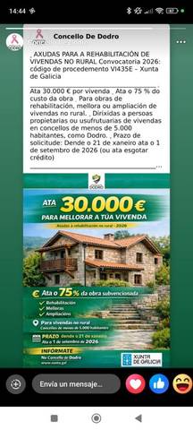 Casa adosada en Venta en Lugar Manselle, 79 en Dodro