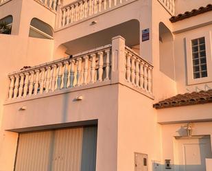 Terrassa de Casa adosada de lloguer en Sagunto / Sagunt amb Aire condicionat, Terrassa i Balcó