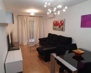 Living room of Flat to rent in San Vicente del Raspeig / Sant Vicent del Raspeig  with Air Conditioner, Parquet flooring and Furnished