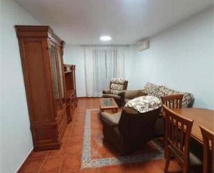Living room of Flat to rent in Ronda  with Heating, Terrace and Furnished