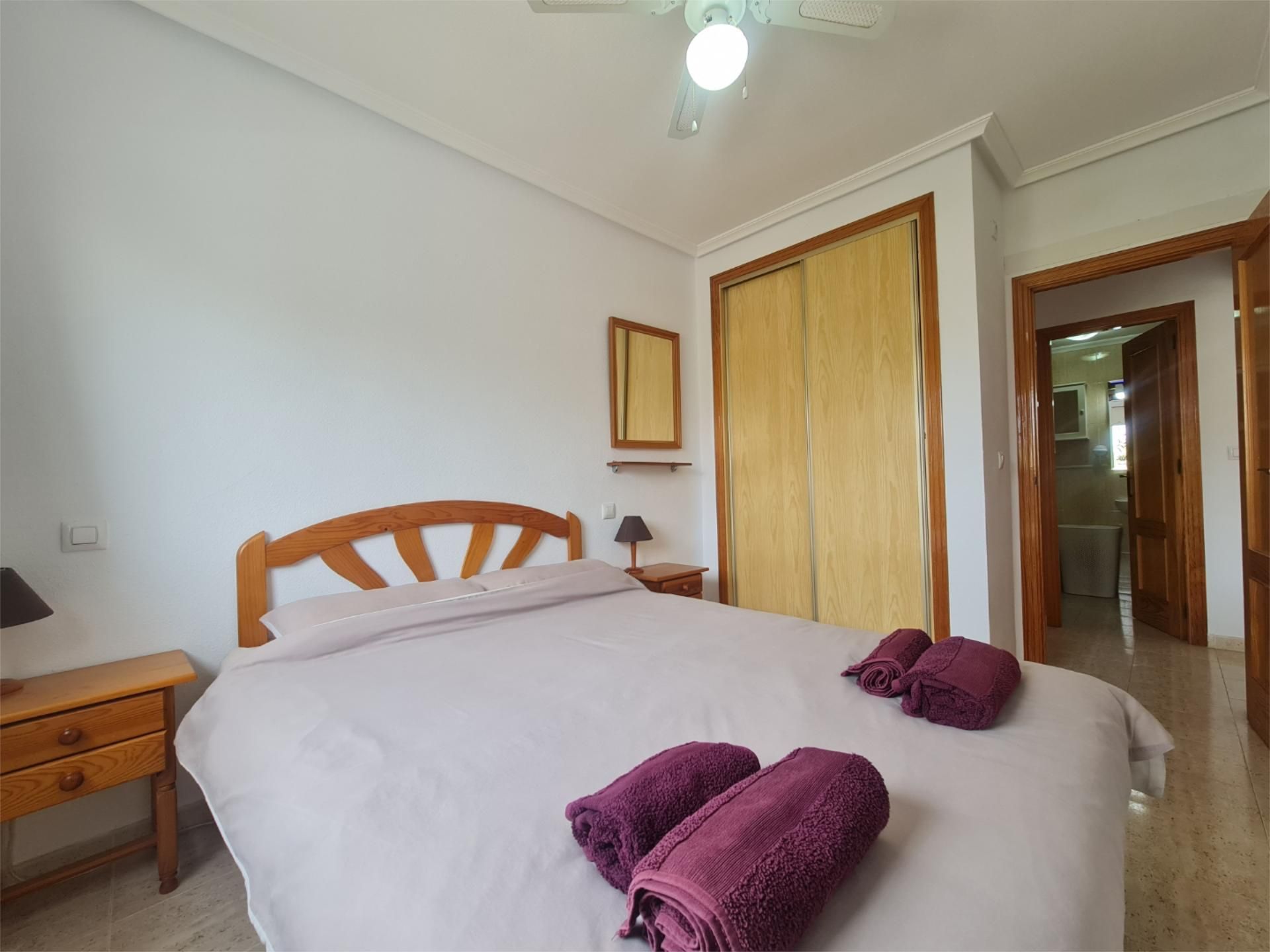 Bedroom of Flat for sale in Orihuela  with Air Conditioner, Heating and Terrace