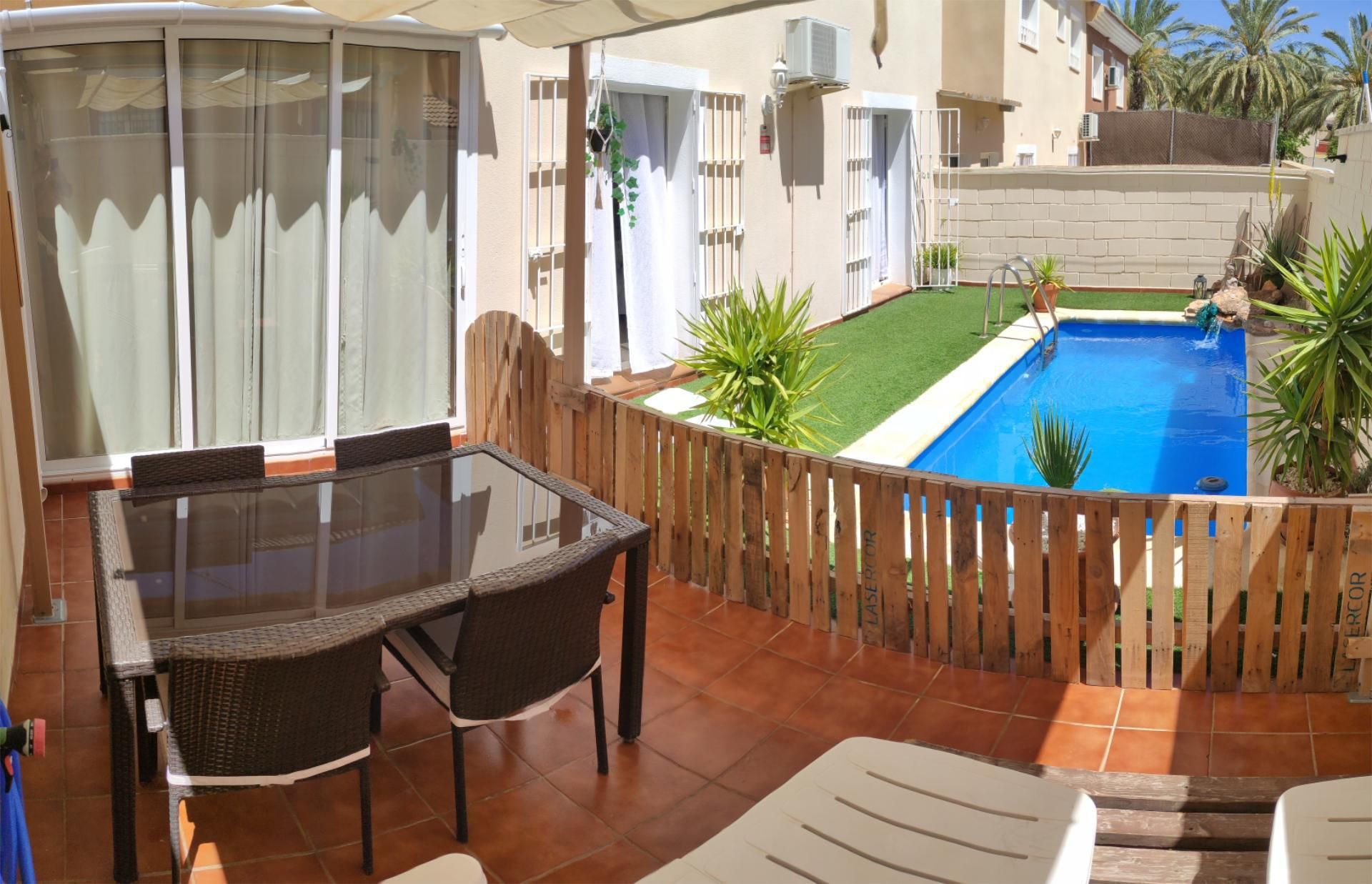 Swimming pool of House or chalet for sale in Mollina  with Air Conditioner, Heating and Private garden
