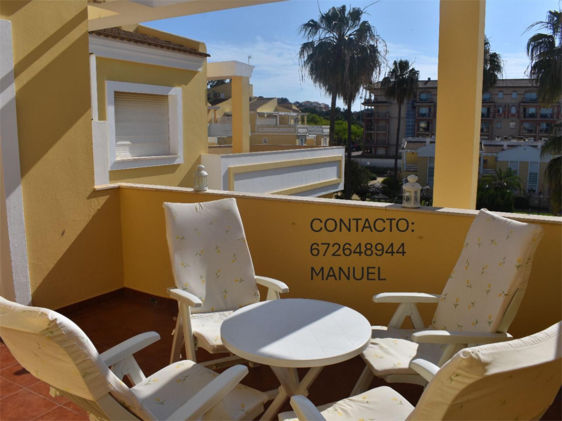 Terrace of Apartment for sale in Islantilla  with Air Conditioner, Terrace and Swimming Pool