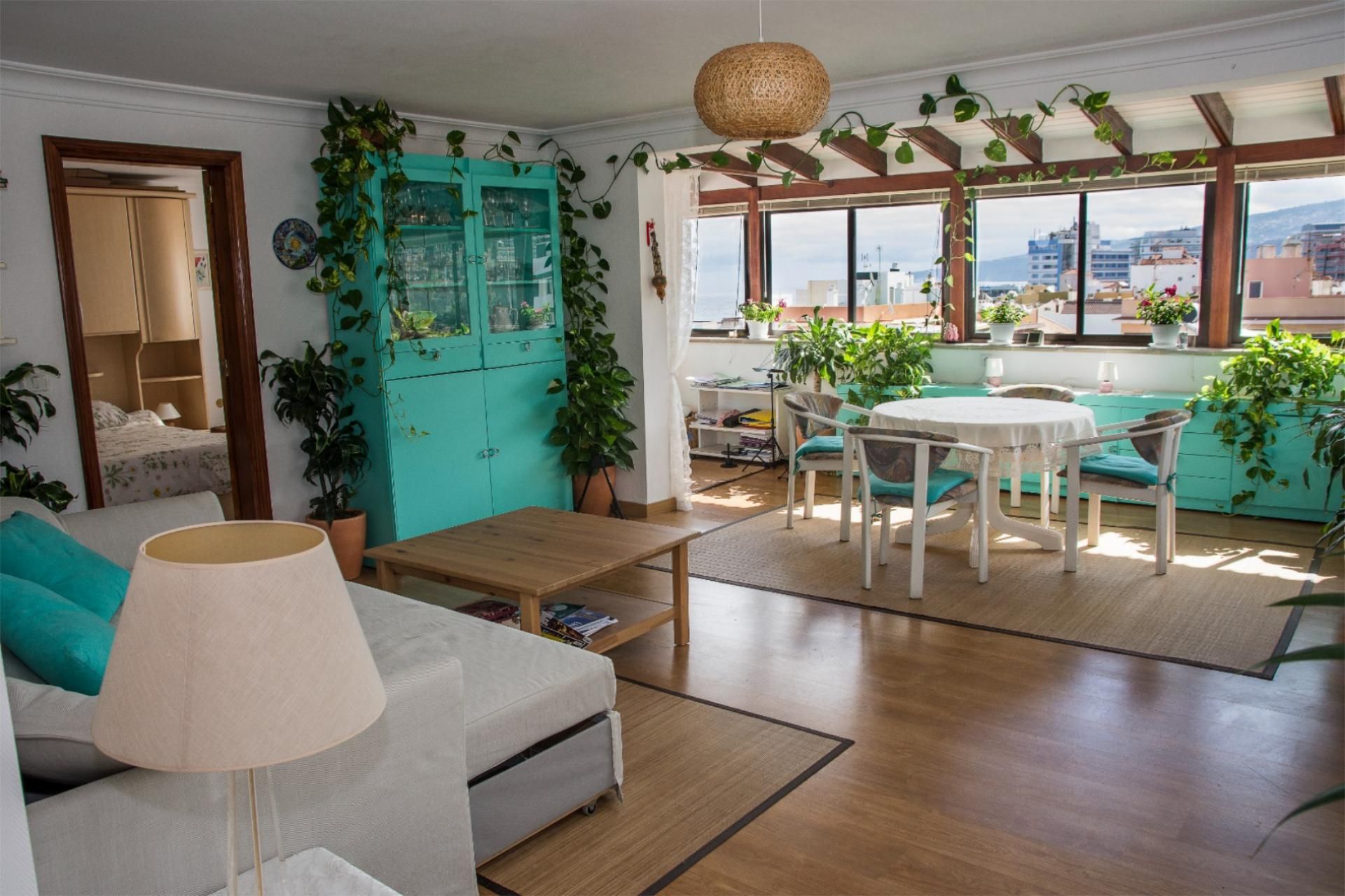 Sala d'estar de Àtic en venda en Puerto de la Cruz amb Terrassa