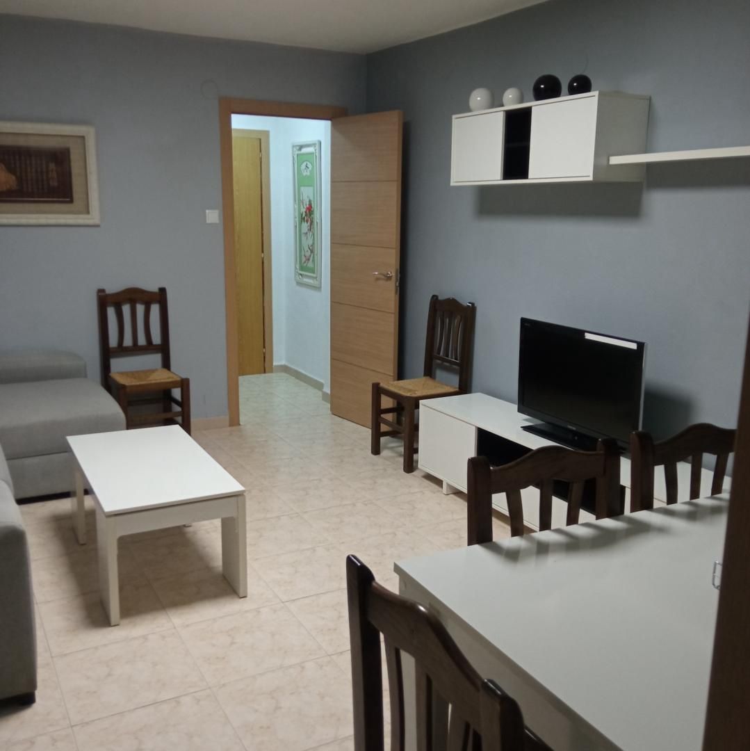 Living room of Flat to rent in  Albacete Capital  with Air Conditioner, Heating and Parquet flooring