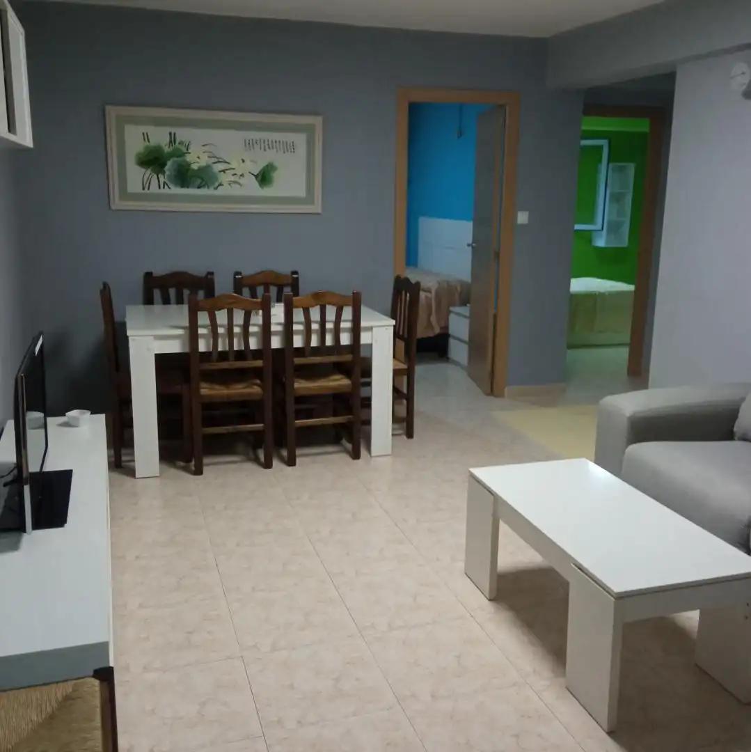 Bedroom of Flat for rent in Albacete  with Air Conditioner, Heating and Parquet flooring