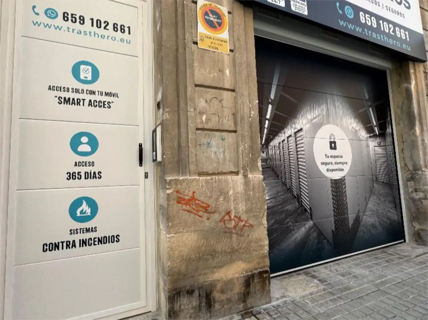 Storage room for rent in Carrer Cid, 26, Eixample Exterior view of Storage room for rent in Alcoy / Alcoi