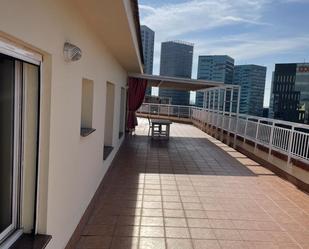 Terrace of Attic for sale in L'Hospitalet de Llobregat  with Terrace, Storage room and Oven