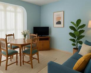 Living room of Apartment to rent in Vilanova de Arousa  with Heating, Terrace and Furnished