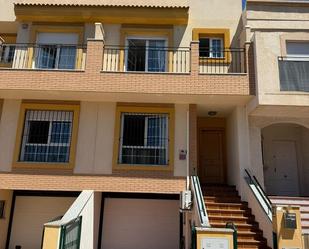 Exterior view of Single-family semi-detached for sale in Roquetas de Mar  with Air Conditioner, Terrace and Balcony