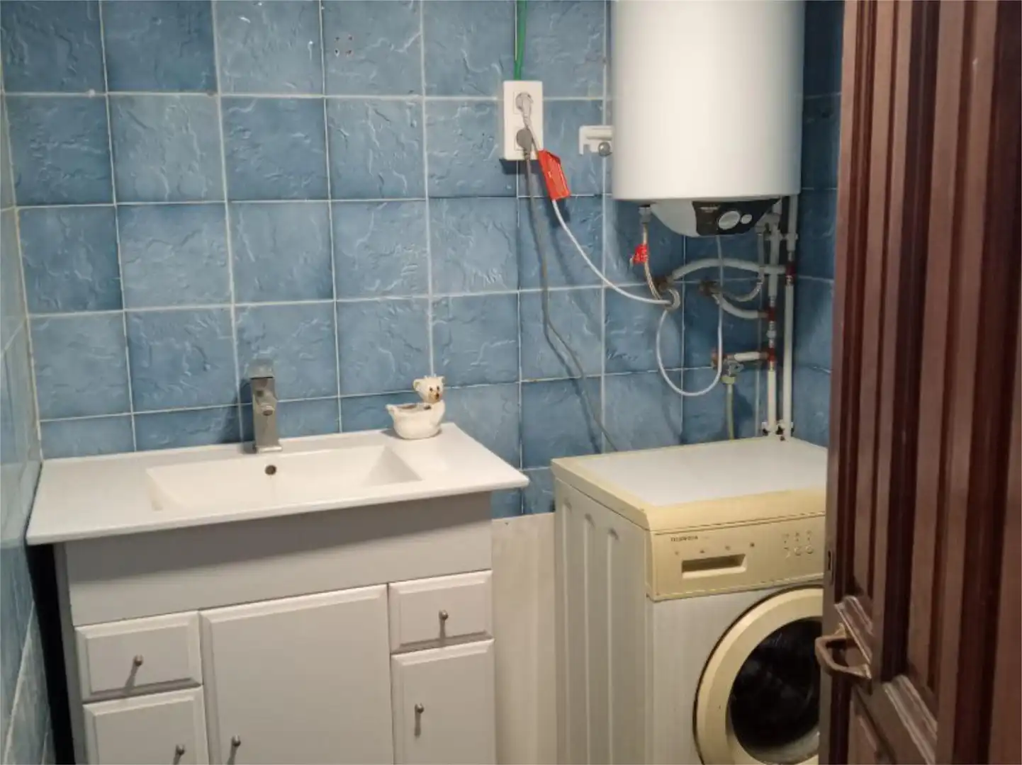 Badezimmer von Wohnung zur Miete in Burriana / Borriana mit Terrasse, Schwimmbad und Möbliert