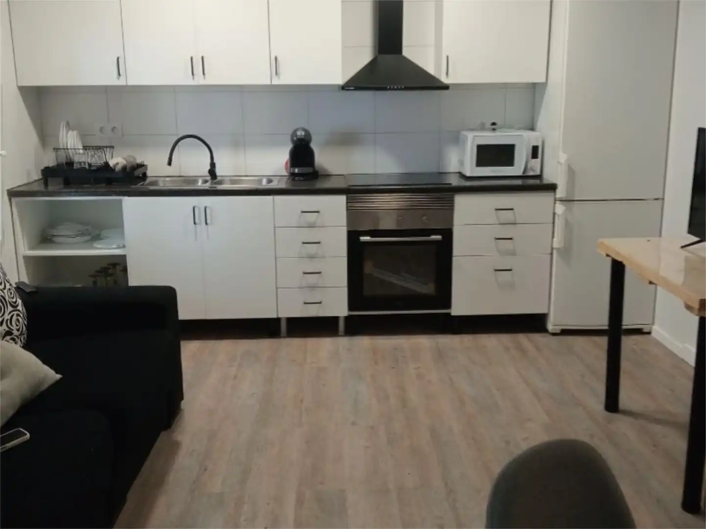 Küche von Wohnung zur Miete in Burriana / Borriana mit Terrasse, Schwimmbad und Möbliert