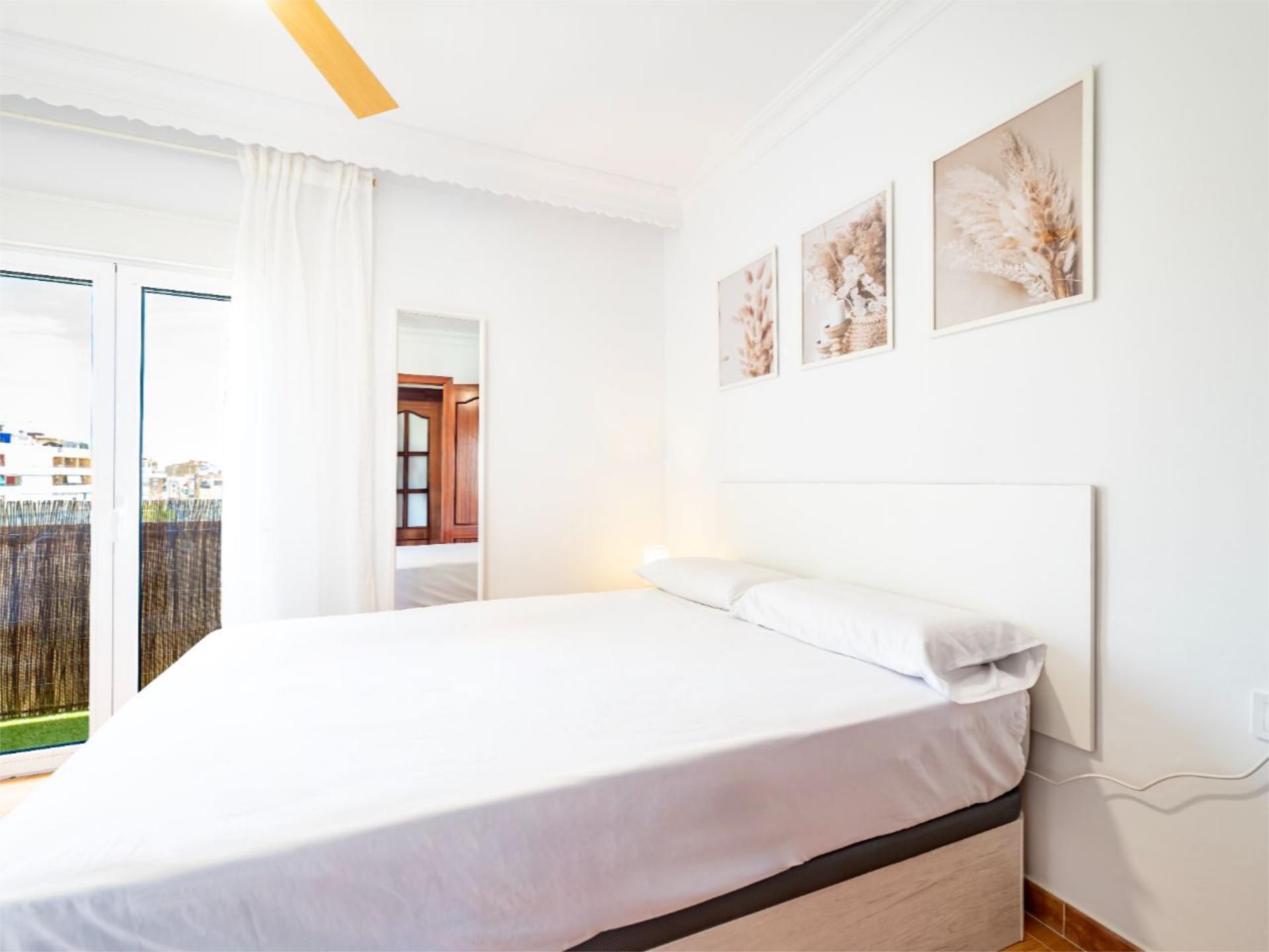Bedroom of Flat to share in  Huelva Capital  with Furnished and Balcony