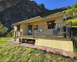 Vista exterior de Finca rústica en venda en Aller amb Calefacció, Jardí privat i Parquet