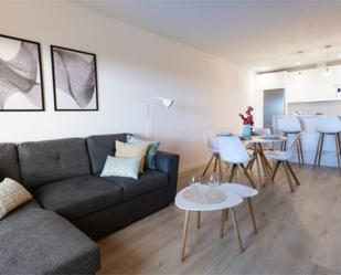 Living room of Flat for sale in  Valencia Capital  with Furnished