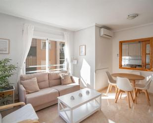 Living room of Flat to rent in Torrevieja  with Air Conditioner, Heating and Private garden