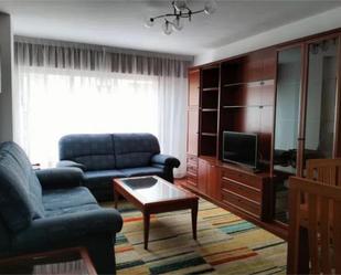 Living room of Flat to rent in A Coruña Capital   with Parquet flooring, Terrace and Storage room