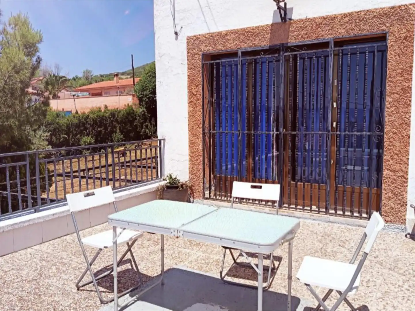 Houses for sale in Plaza del Pilar, Hinojosas de Calatrava Terrace of Houses for sale in Hinojosas de Calatrava with Air Conditioner, Private garden and Terrace